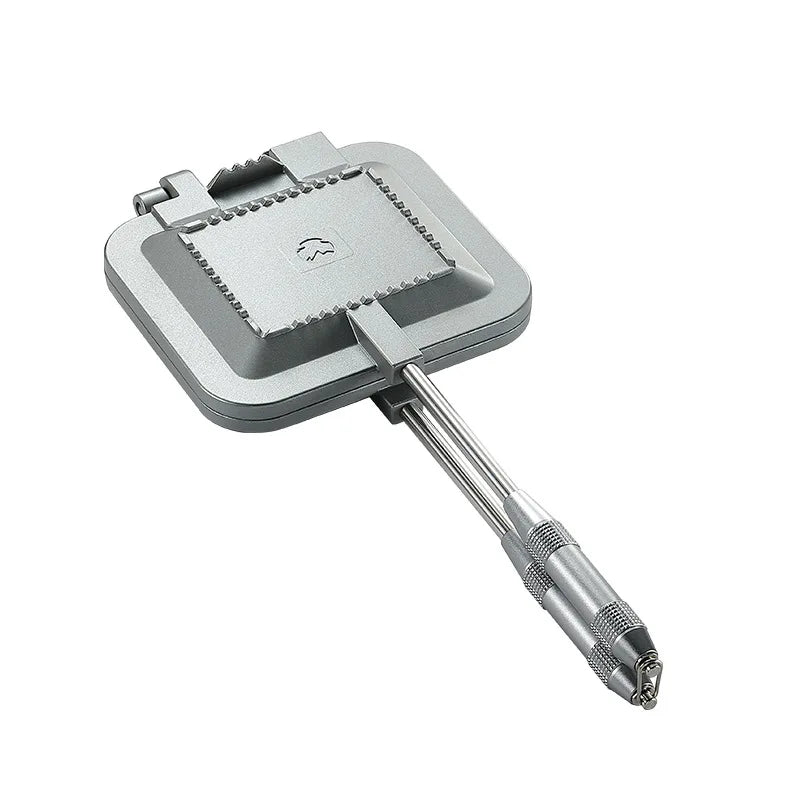 CAMPINGMOON Sandwich Baking Tray, Double-sided, Non Stick to Toast, Bread, Multi-purpose Camping Breakfast Baking Tray