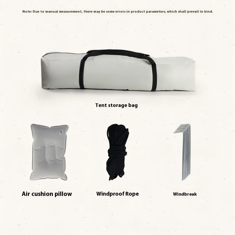 Automatic Quick-opening Tent Outdoor Self-driving Travel Camping Tent Rainproof Sunshine-proof TentTwo doors without windows