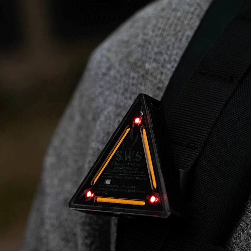 WELLHIKE Outdoor Tactics Triangle Light SWS Night Light Badge Warning Decoration Camping Atmosphere Mini Small Pendant Lamp