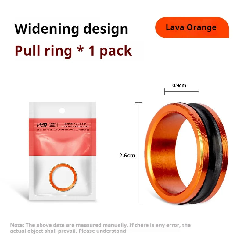 1pc/2pcs Alloy cable ring Fast line cutting Anti-slip Protect hands/fishing reel Tighten the leader knot fishing tools