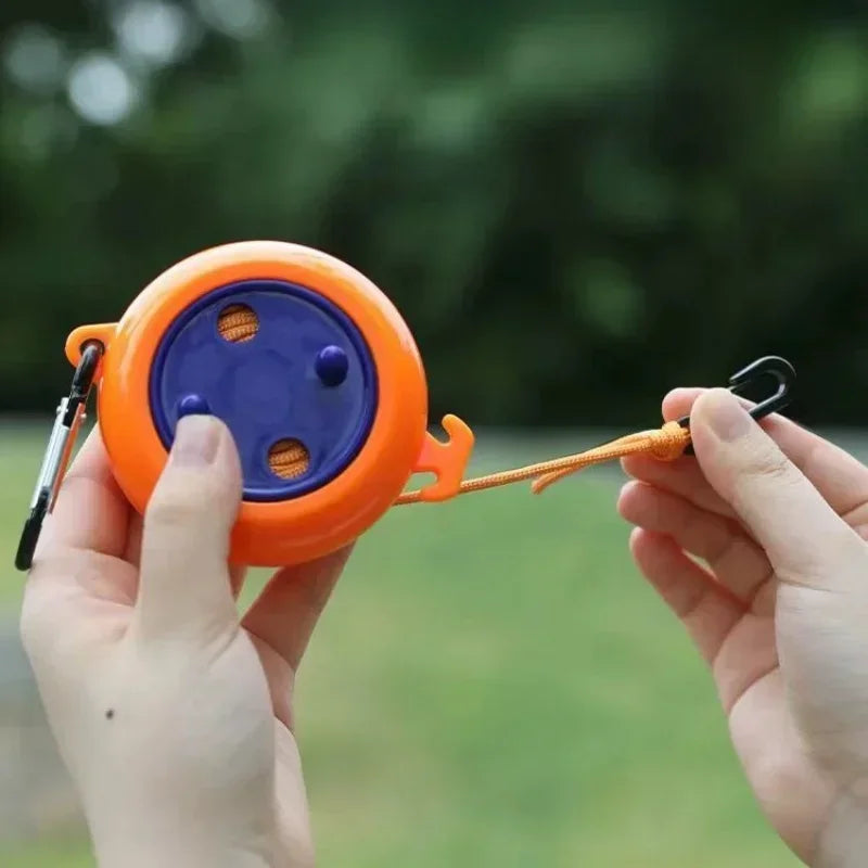 1Pcs 10M Clothesline Laundry Drying Rope Outdoor Clothes Line Windproof Anti-slip Retractable Cord for Hotel Camping Accessories