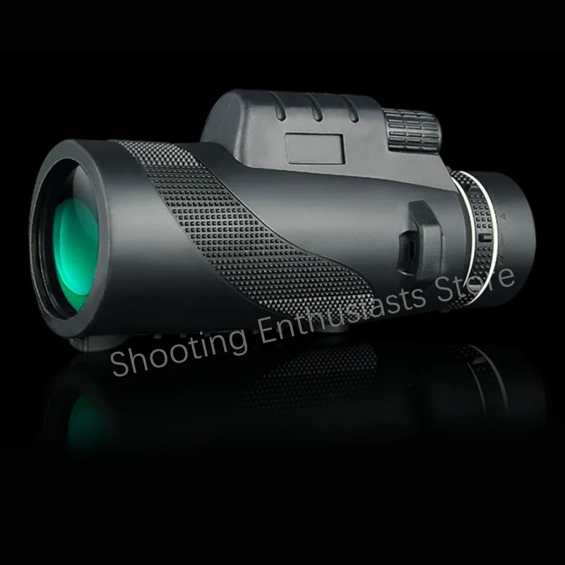 80x100 Portable Zoom HD 5000M Folding Remote Mini Powerful Telescope Suitable for Hunting, Sports Outdoor Camping and Travel