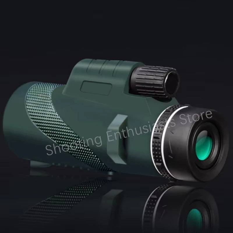 80x100 Portable Zoom HD 5000M Folding Remote Mini Powerful Telescope Suitable for Hunting, Sports Outdoor Camping and Travel