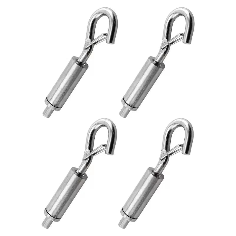 Adjustable Multifunction Spring Hook For Hanging Tools Such As Gallery Art Paintings Decorative Lights Clotheslines And More