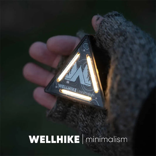 WELLHIKE Outdoor Tactics Triangle Light SWS Night Light Badge Warning Decoration Camping Atmosphere Mini Small Pendant Lamp