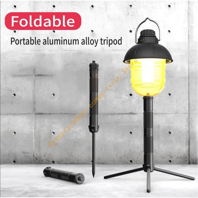 55KD Heavy Type Aluminum Alloys Ground Spikes Tripods With Antislip Pad Light Stand Live Broadcast Accessories